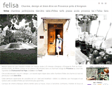 Tablet Screenshot of maison-felisa.com